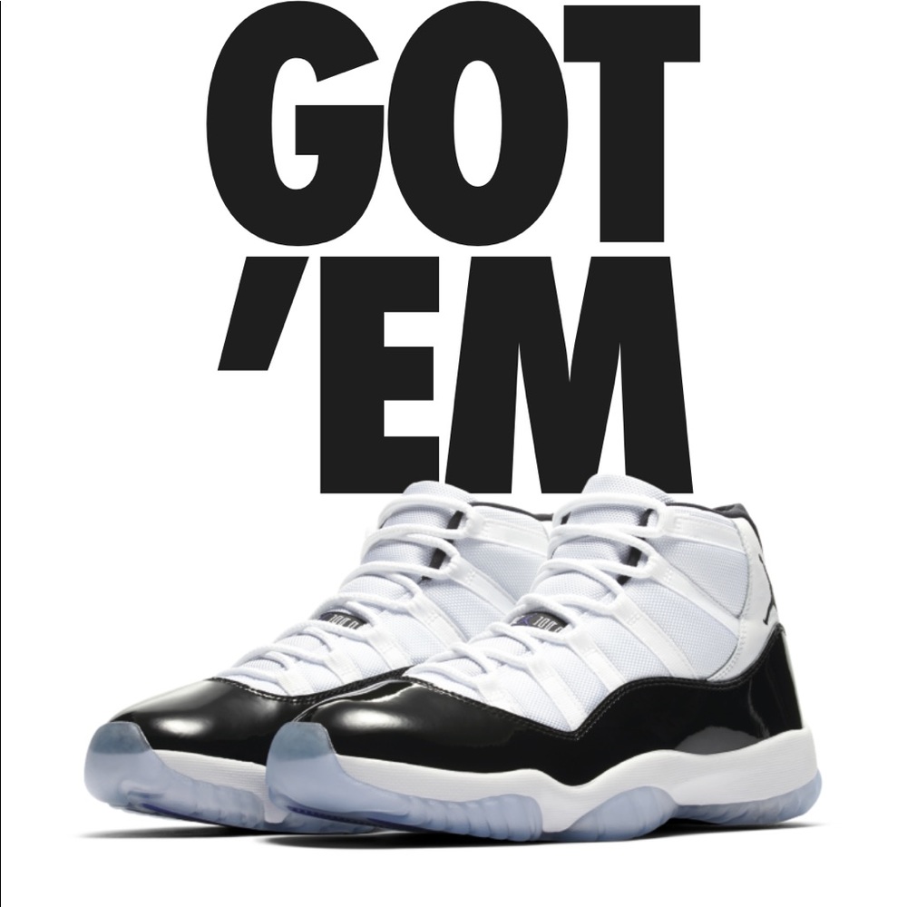 Concord 11s size 8
